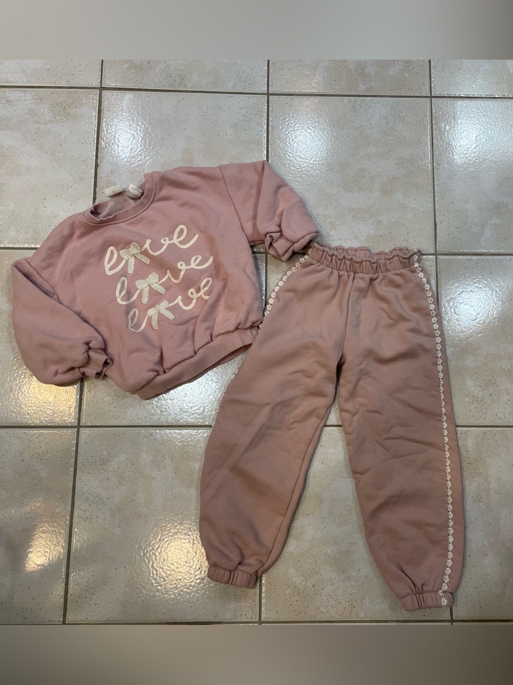 Zara sweatsuit set